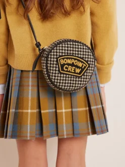 Bonpoint Gomette Purse Licorice |Child Accessories