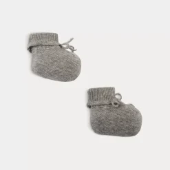 Bonpoint Heather Grey Accessory Set |Newborn & Baby Childcare