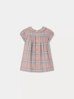 Bonpoint Joyeuse Smocked Dress Pink Blush |Newborn & Baby Dresses