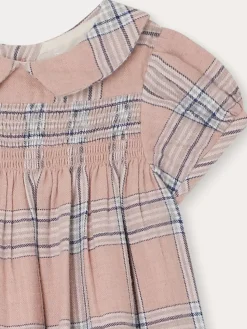 Bonpoint Joyeuse Smocked Dress Pink Blush |Newborn & Baby Dresses