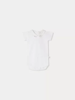 Bonpoint Juillet Bodysuit Sky |Newborn & Baby Onesies And Pajamas