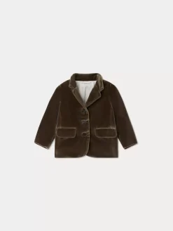 Bonpoint Leopold Jacket Taupe |Newborn & Baby Outerwear