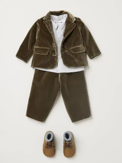 Bonpoint Leopold Jacket Taupe |Newborn & Baby Outerwear