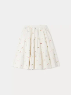 Bonpoint Lise Skirt Milk White |Child Skirts