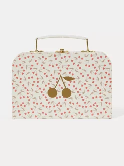 Bonpoint Little Cherries Edition Suitcase |Newborn & Baby Curated Newborn Gift Boxes
