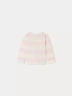 Bonpoint Mariniere Dakota Rose Poudre |Newborn & Baby Tops