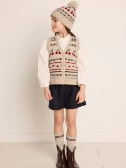 Bonpoint Milly Shorts Navy |Child Bottoms