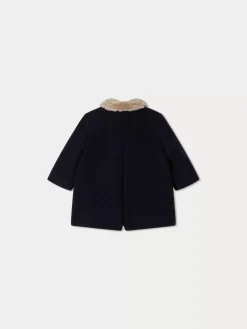 Bonpoint Moka Coat Navy |Newborn & Baby Outerwear