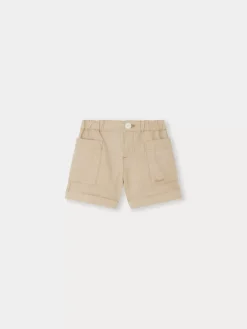 Bonpoint Nateo Shorts Light Khaki |Newborn & Baby Bloomers, Shorts, And Pants