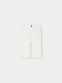 Bonpoint Pantalon Bellino Blanc Lait |Newborn & Baby Bloomers, Shorts, And Pants