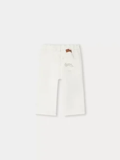 Bonpoint Pantalon Bellino Blanc Lait |Newborn & Baby Bloomers, Shorts, And Pants