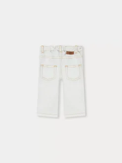 Bonpoint Pantalon Cookie Bleu Aqua |Newborn & Baby Bloomers, Shorts, And Pants