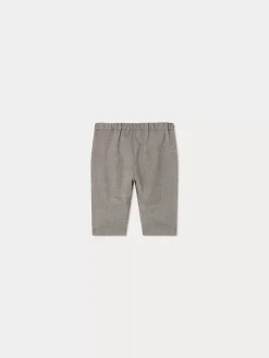 Bonpoint Pantalon Thursday Carreaux Marron |Newborn & Baby Bloomers, Shorts, And Pants