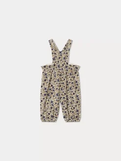 Bonpoint Papaye Overalls Beige |Newborn & Baby Bloomers, Shorts, And Pants