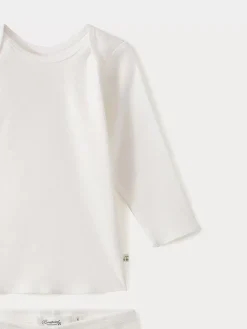 Bonpoint Pebio Set Milk White |Newborn & Baby Sets And Jumpsuits
