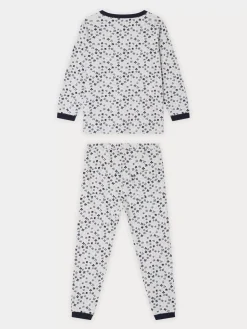 Bonpoint Planet Pajamas Heathered Gray |Child Pajamas