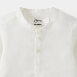 Bonpoint Polisson Tunic Milk White |Newborn & Baby Tops