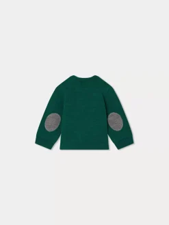 Bonpoint Pull Almire Vert |Newborn & Baby Sweaters And Cardigans
