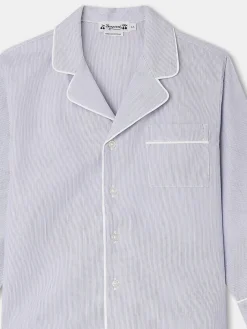 Bonpoint Pyjama Dormeur Rayures Bleu Nuit |Child Pajamas