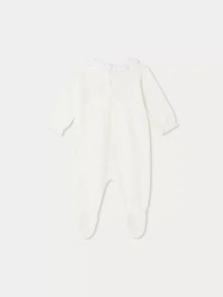 Bonpoint Pyjama Tijane Gris Chine Fonce |Newborn & Baby Onesies And Pajamas