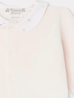 Bonpoint Pyjama Tintina Blanc |Newborn & Baby Onesies And Pajamas