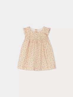 Bonpoint Robe Clothibis Beige |Newborn & Baby Dresses
