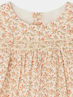 Bonpoint Robe Clothibis Beige |Newborn & Baby Dresses