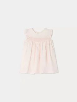 Bonpoint Robe Clothibis Rose Petale |Newborn & Baby Dresses
