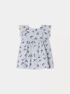 Bonpoint Robe Lulu Ciel |Newborn & Baby Dresses