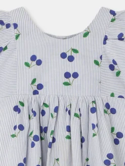 Bonpoint Robe Lulu Ciel |Newborn & Baby Dresses