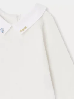 Bonpoint September Onesie Blue |Newborn & Baby Onesies And Pajamas