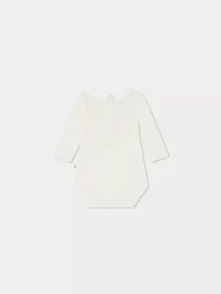 Bonpoint Septembre Bodysuit Red |Newborn & Baby Onesies And Pajamas