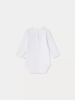 Bonpoint Septembre Onesie Natural White |Newborn & Baby Onesies And Pajamas