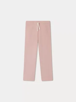 Bonpoint Solid-Colored Dalila Sweatpants Faded Pink |Child Bottoms