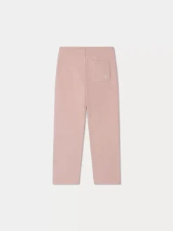 Bonpoint Solid-Colored Dalila Sweatpants Faded Pink |Child Bottoms