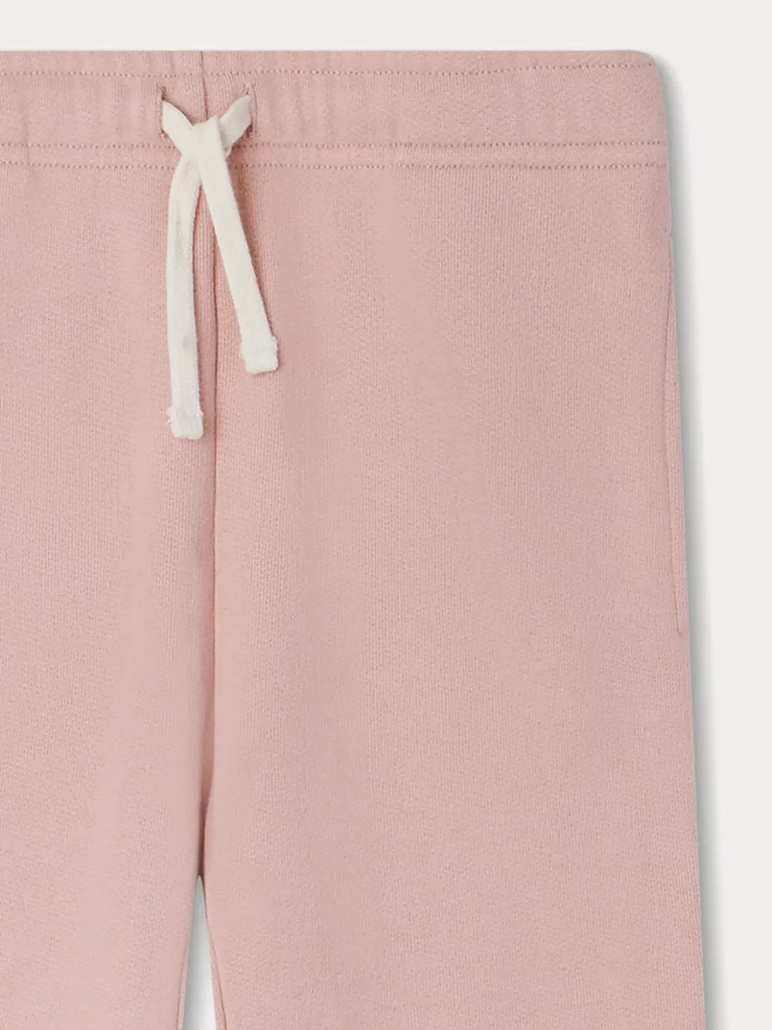 Bonpoint Solid-Colored Dalila Sweatpants Faded Pink |Child Bottoms