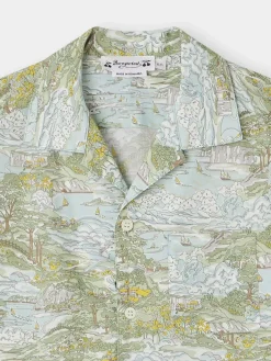 Bonpoint Steve Shirt Lichen Green |Child Tops