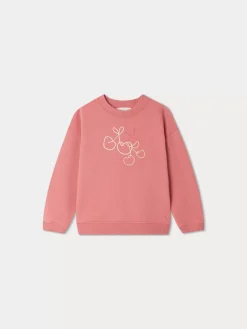 Bonpoint Sweat Tayla Framboise |Child Sweatshirts