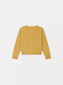 Bonpoint Tabara Cardigan Honey |Child Cardigans And Sweaters