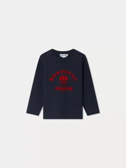 Bonpoint Tadda T-Shirt Navy |Child Tops