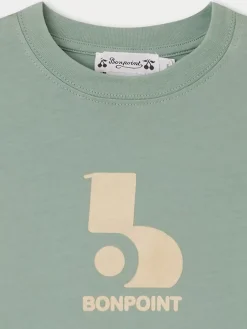 Bonpoint Tadda T-Shirt Verdigris |Child Tops