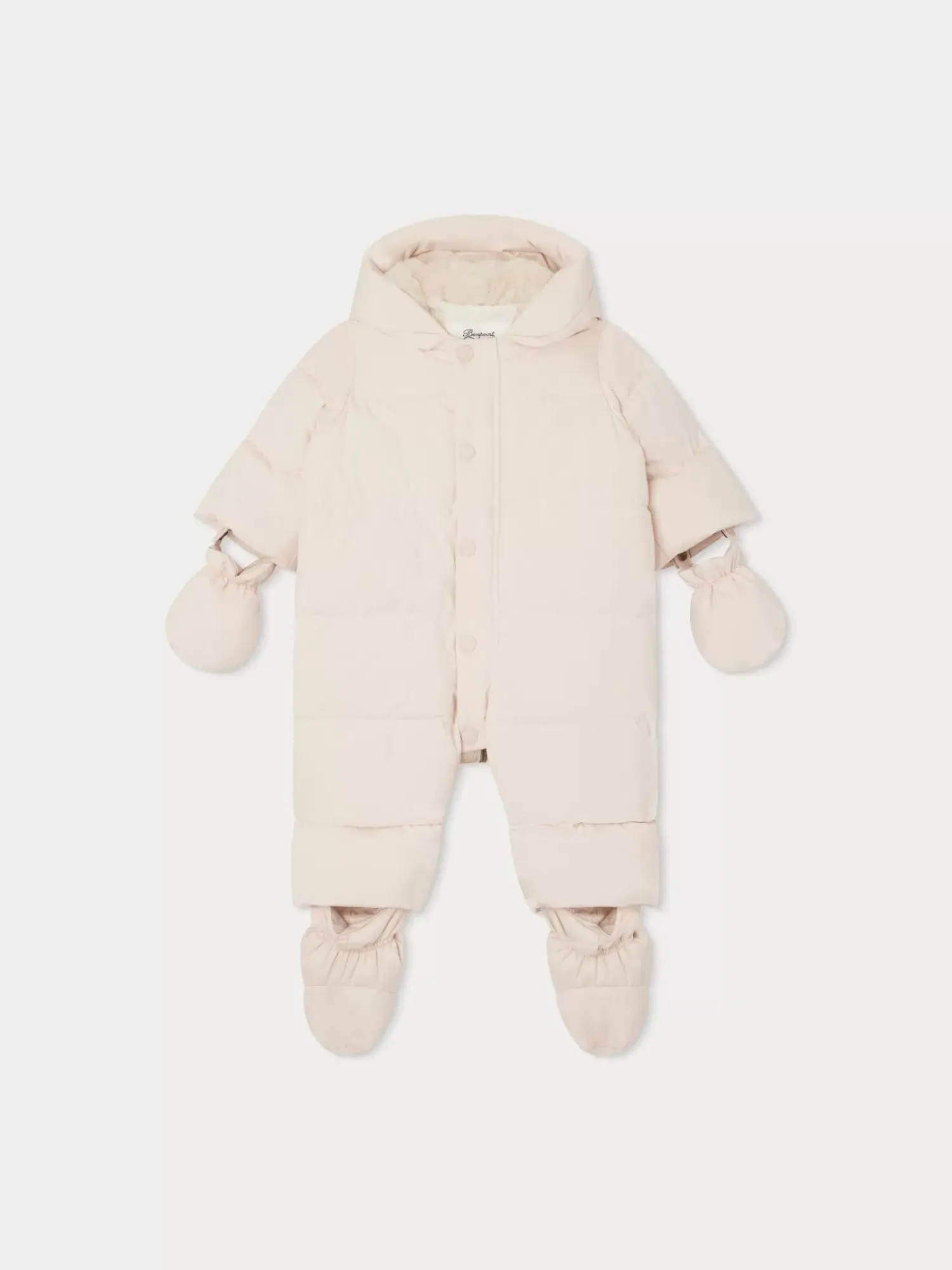 Bonpoint Tagonfly Snowsuit Powdered Rose |Newborn & Baby Outerwear
