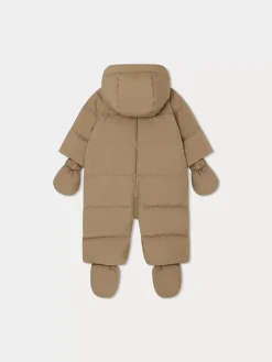 Bonpoint Tagonfly Snowsuit Praline |Newborn & Baby Outerwear