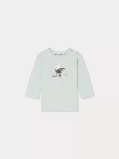 Bonpoint Tahsin T-Shirt Sky |Newborn & Baby Tops