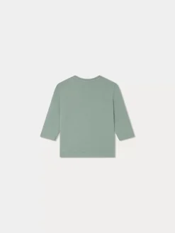 Bonpoint Tahsin T-Shirt Verdigris |Newborn & Baby Tops