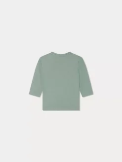 Bonpoint Tahsin T-Shirt Verdigris |Newborn & Baby Tops