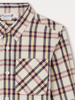 Bonpoint Tango Shirt Burgundy |Child Tops
