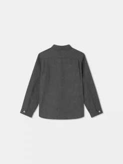 Bonpoint Tangui Shirt Medium Gray |Child Tops