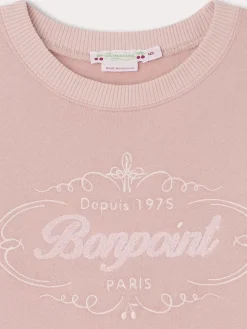 Bonpoint Tayla Sweatshirt Faded Pink |Child Sweatshirts