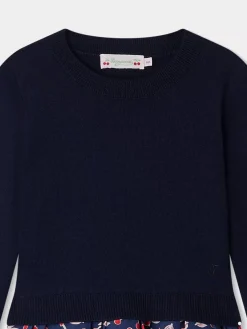 Bonpoint Tayra Dress Navy |Child Dresses